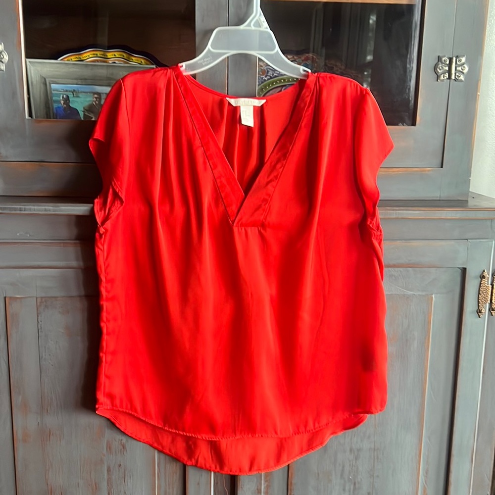 Blood Orange H&M short sleeved blouse